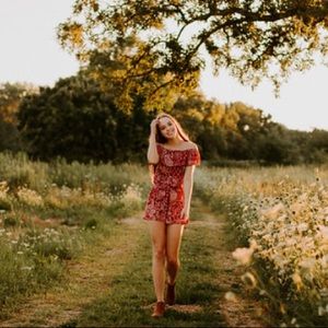 Aeropostale Patterned Romper